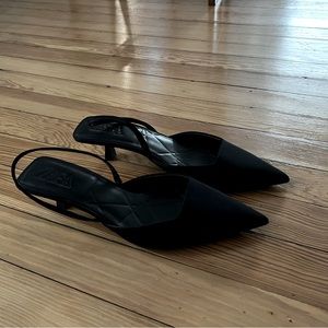 Zara kitten heels
